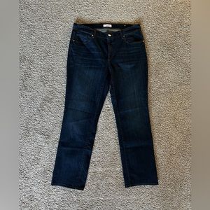 Loft curvy straight jeans size 32(14) EUC
